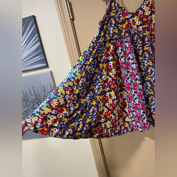 Patrons of Peace Yellow Floral Tunic Top - Picture 7 of 8